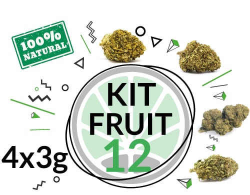 kit-fruit-12 Kit FRUIT de Prueba 12 gramos de Cannabis CBD por 4 variedades