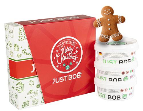 Estuche de prueba Xmas Silver JustBob marihuana CBD