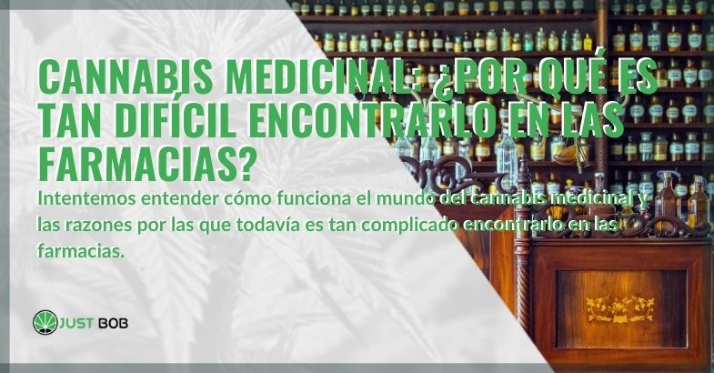 ¿Por qué es difícil encontrar cannabis medicinal en las farmacias?