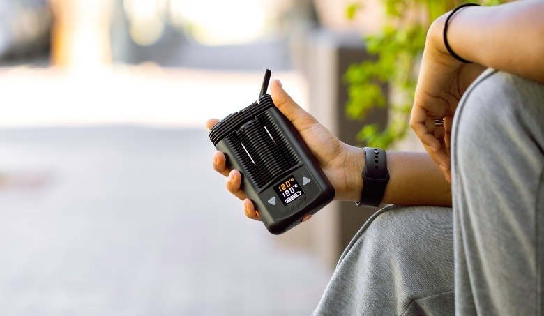 Vaporizador de cannabis portátil