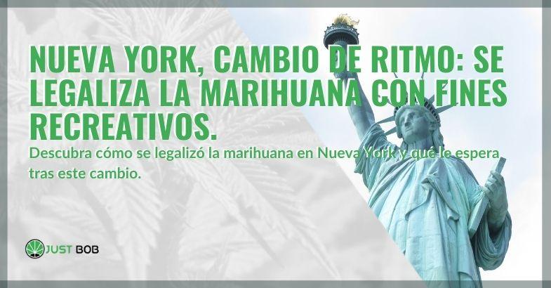 La marihuana en Nueva York se vuelve legal para fines recreativos