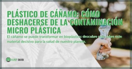 Plástico de cáñamo contra la contaminación microplástica.
