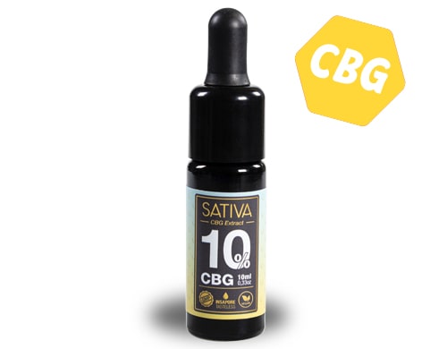 Aceite CBG Sativa 10% Botella