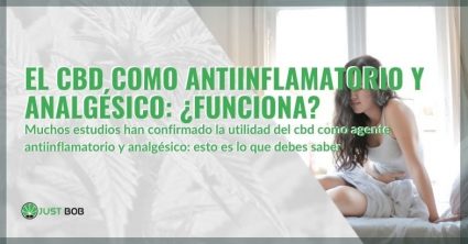 ¿Funciona el CBD como analgésico y antiinflamatorio?