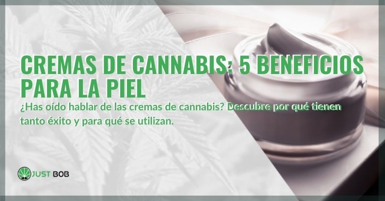 Los beneficios para la piel de las cremas de cannabis