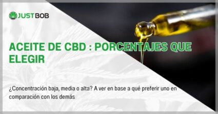 Aceite de CBD : porcentajes que elegir