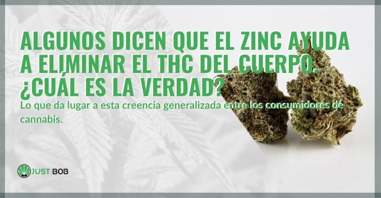 ¿Ayuda el zinc a eliminar el THC del cuerpo?