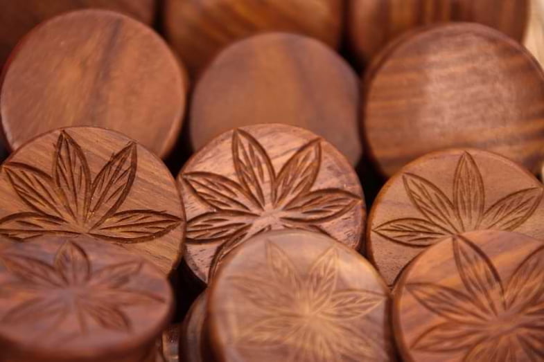 Contenedores de madera para cannabis