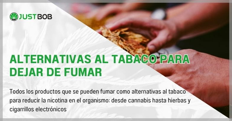 Alternativas al tabaco para dejar de fumar