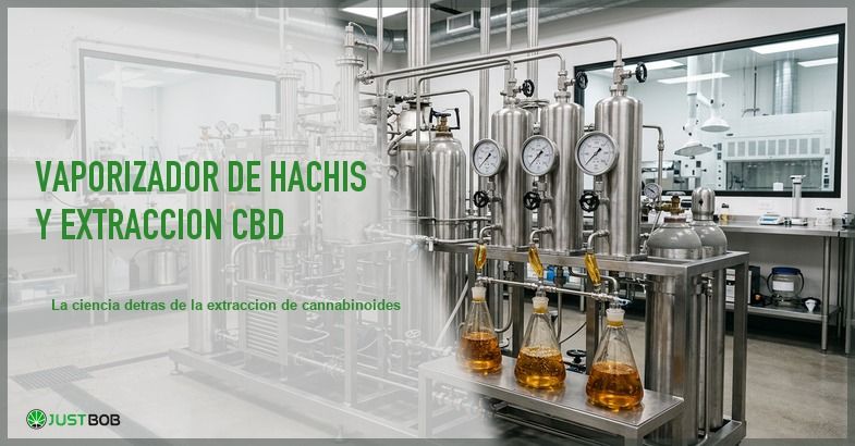 Vaporizadores de hachís CBD: tecnología de extracción de cannabinoides