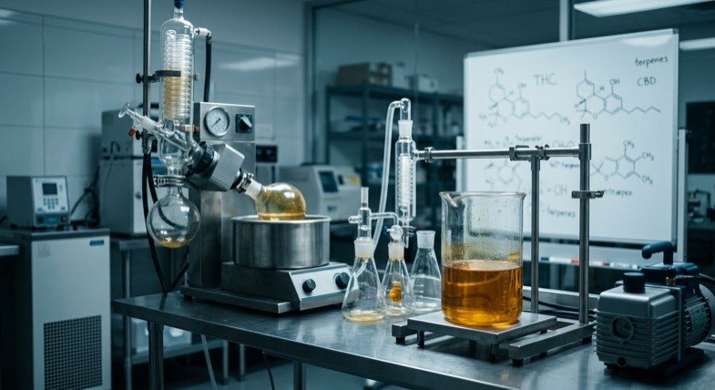 Investigación científica sobre concentrados de cannabis y cannabinoides