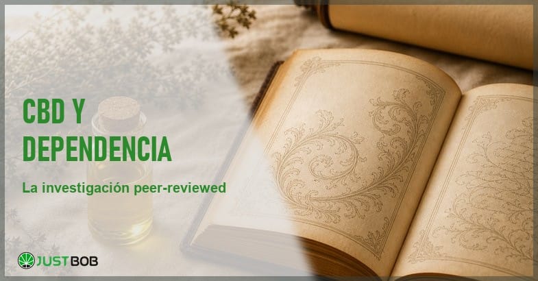 CBD y cannabis: investigación científica peer-reviewed Banner editorial sobre el CBD y la investigación científica peer-reviewed europea sobre la dependencia del cannabis según la documentación institucional actual