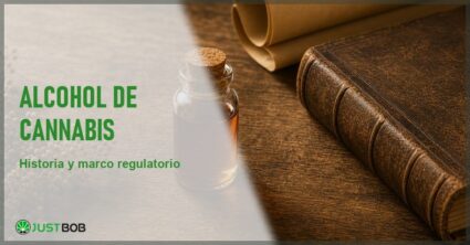 Banner editorial sobre el alcohol de cannabis y la tintura histórica de cannabis según la farmacopea decimonónica europea documentada en la literatura científica
